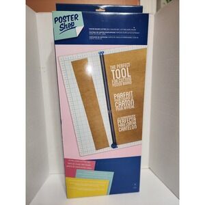 American Crafts Poster Shop 28" Poster Board Cutter Set self healing guide Blade